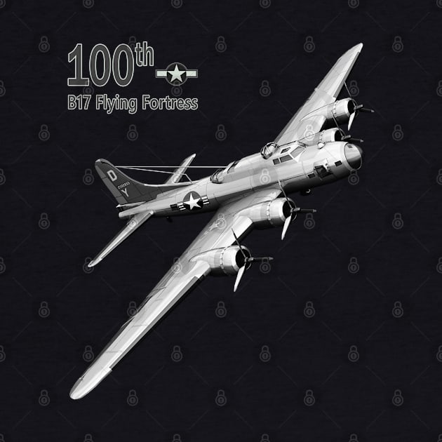 The Bloody 100th Group and B17 Flying Fortress by Jose Luiz Filho